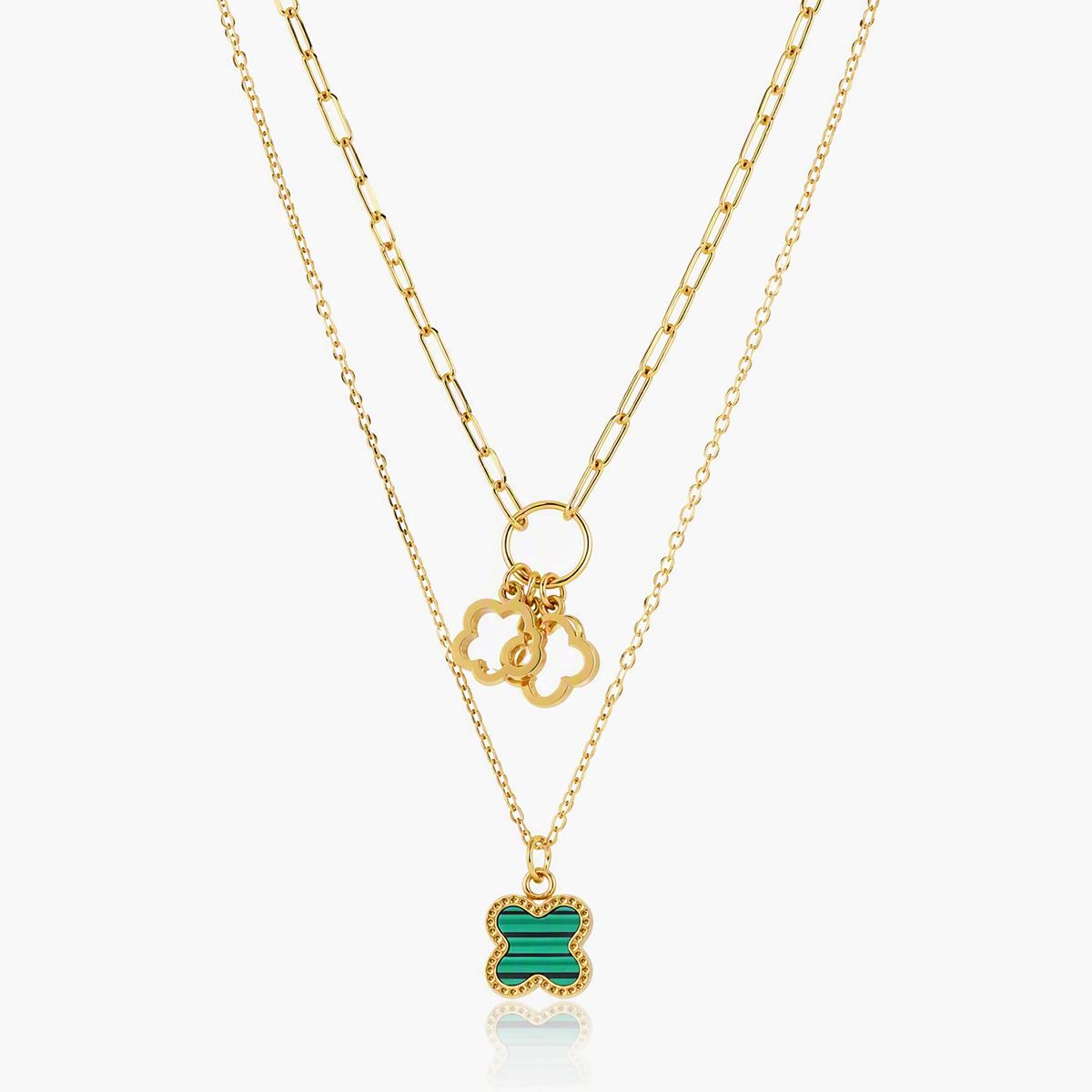 Dainty Four-Leaf Clover Necklace