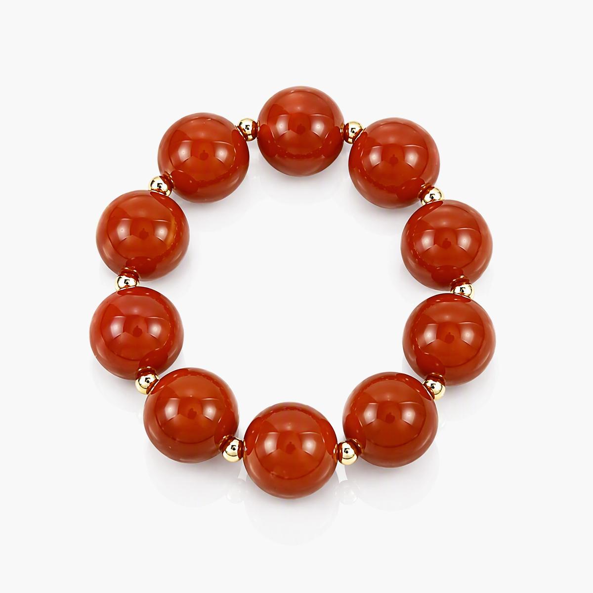 Chunky Multi-Color Beaded Bracelet