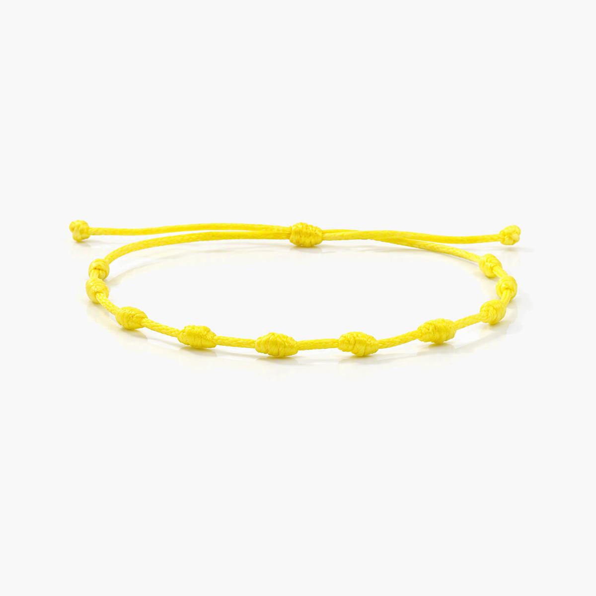 Boho Knotted Cord Bracelet