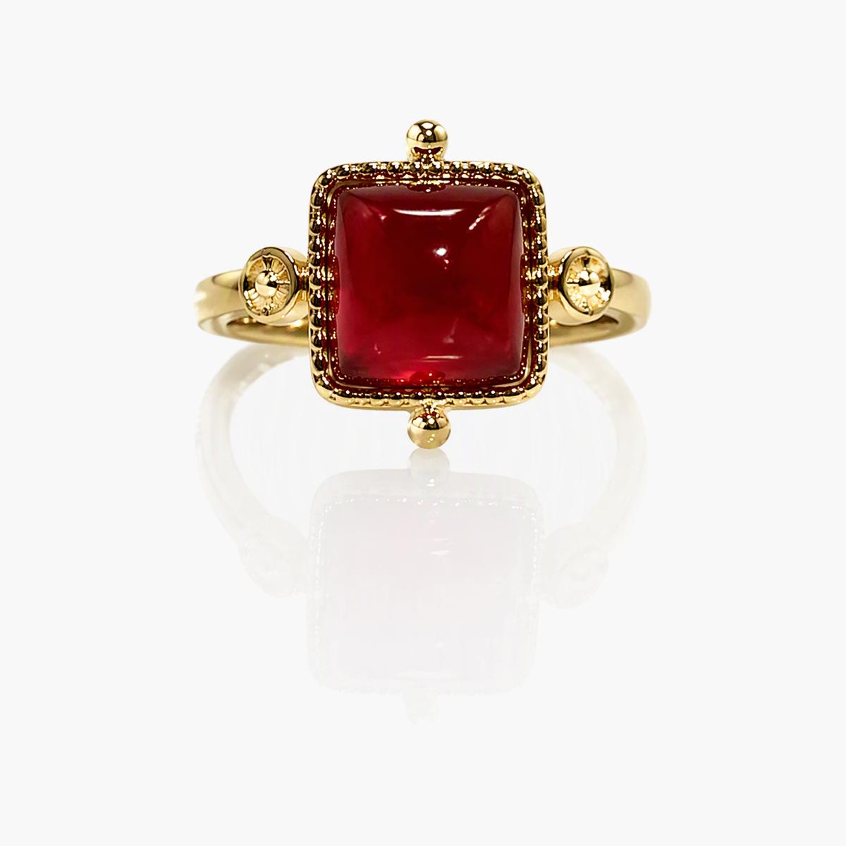 Vintage Carved Band Ring