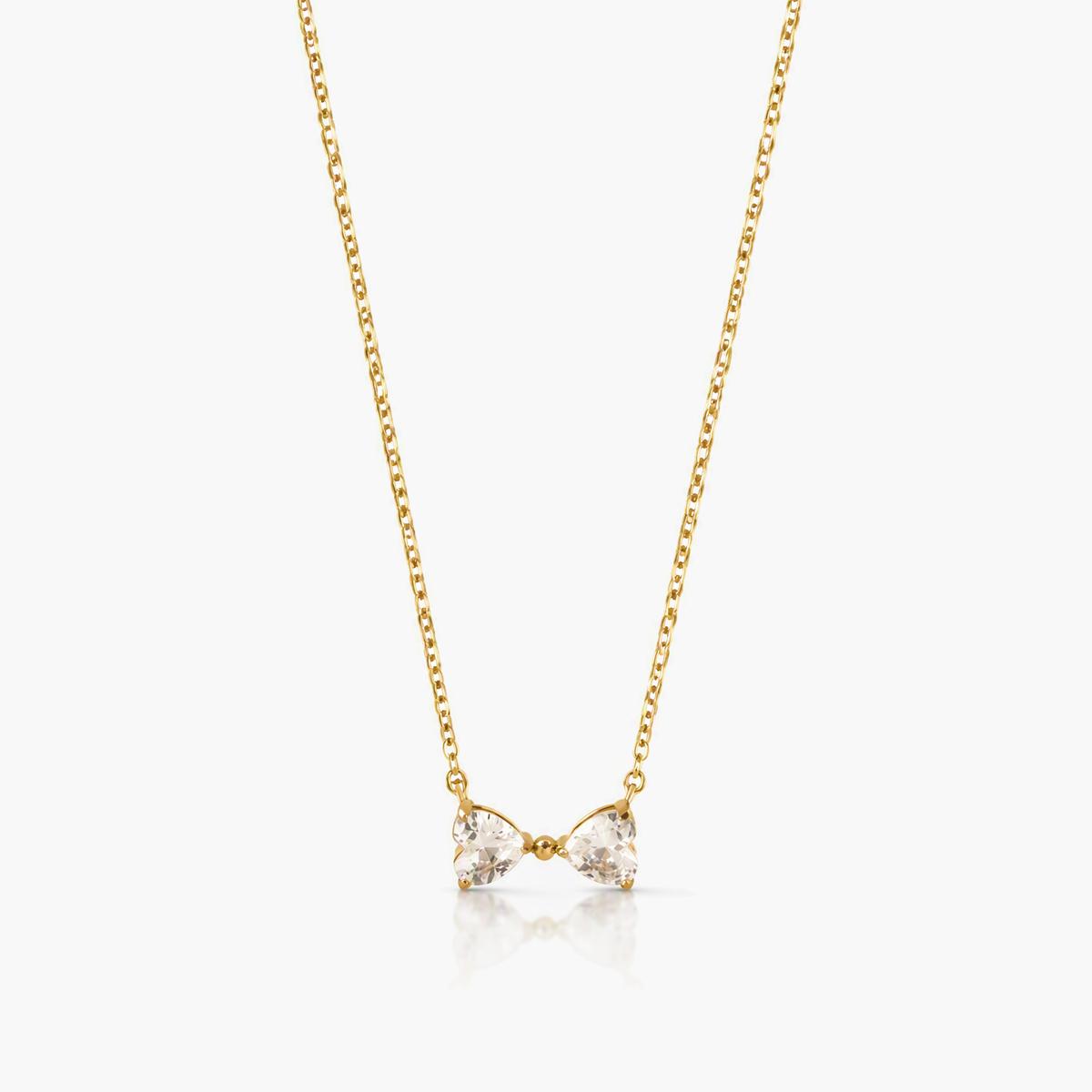 Dainty Double Heart Necklace
