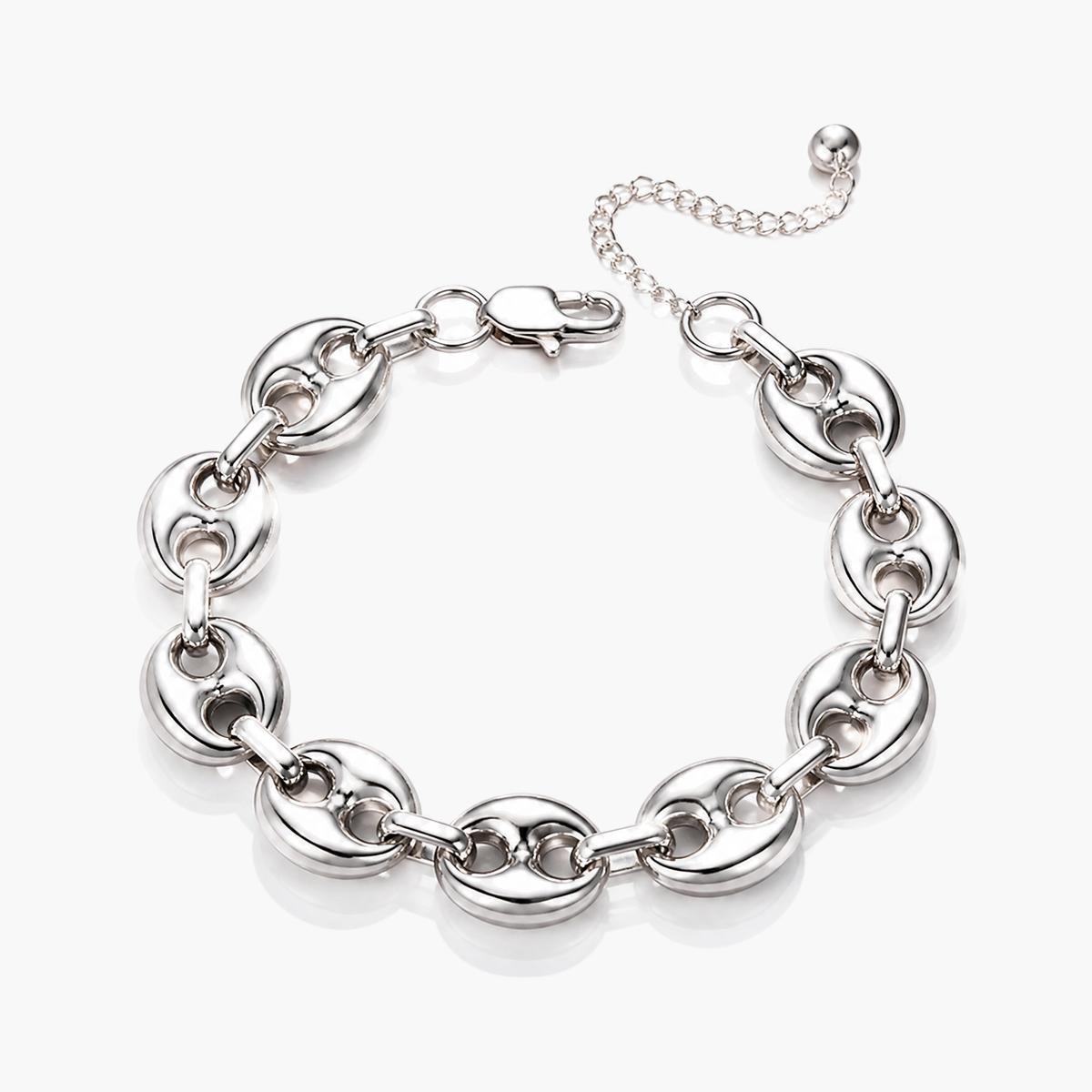 Trendy Oval Link Bracelet