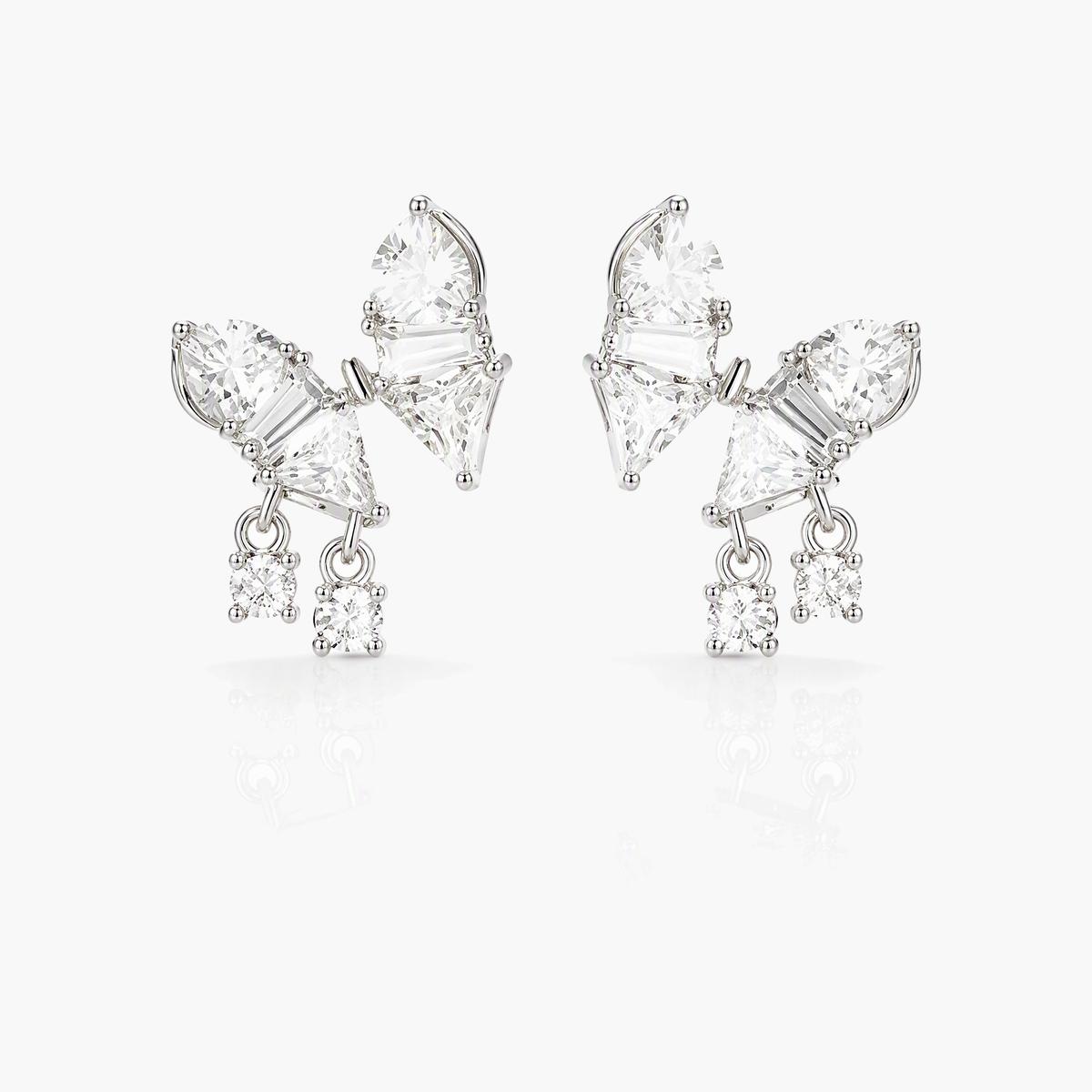 Elegant Butterfly Drop Earrings