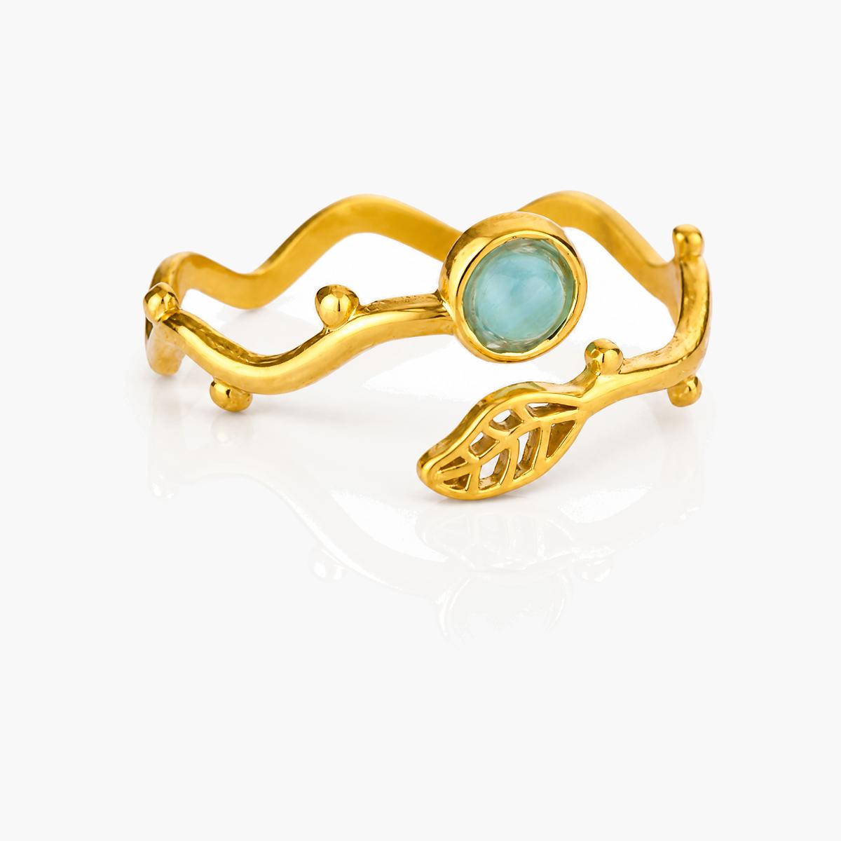 Leaf Branch Open Ring