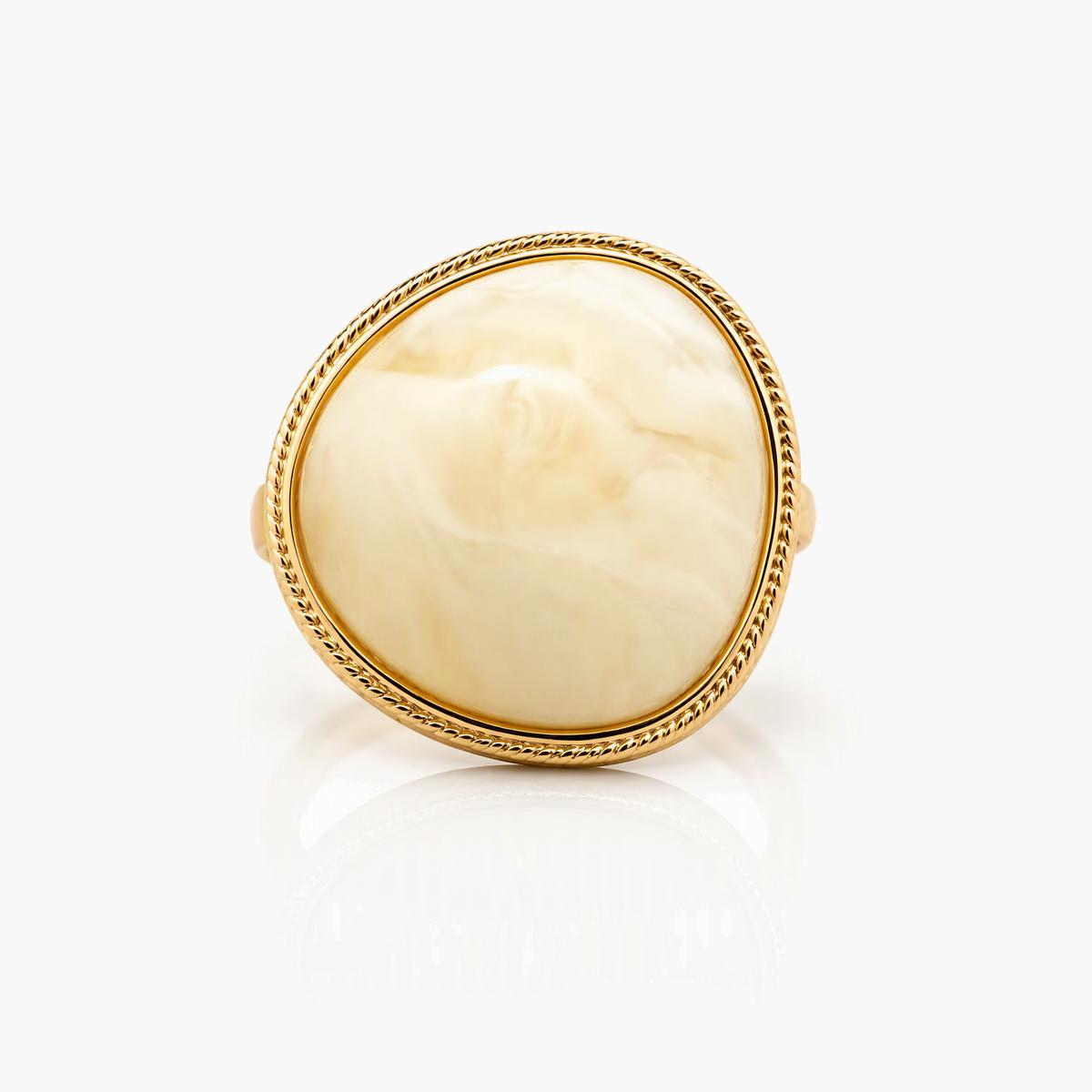 Vintage Oval Stone Ring