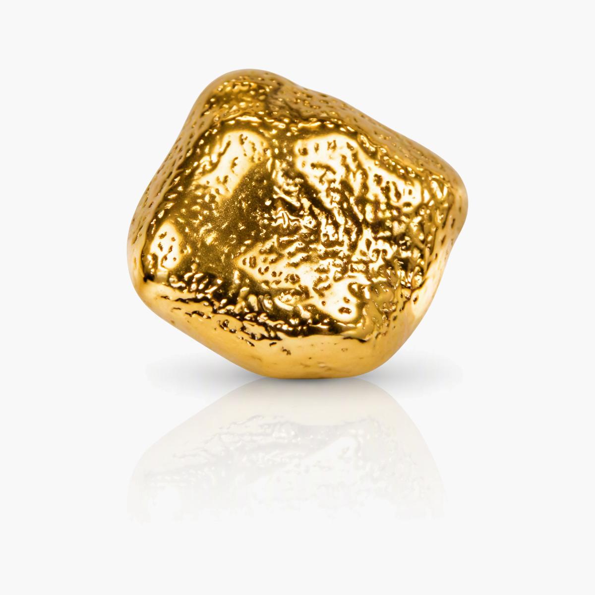 Chunky Nugget Stud Earrings