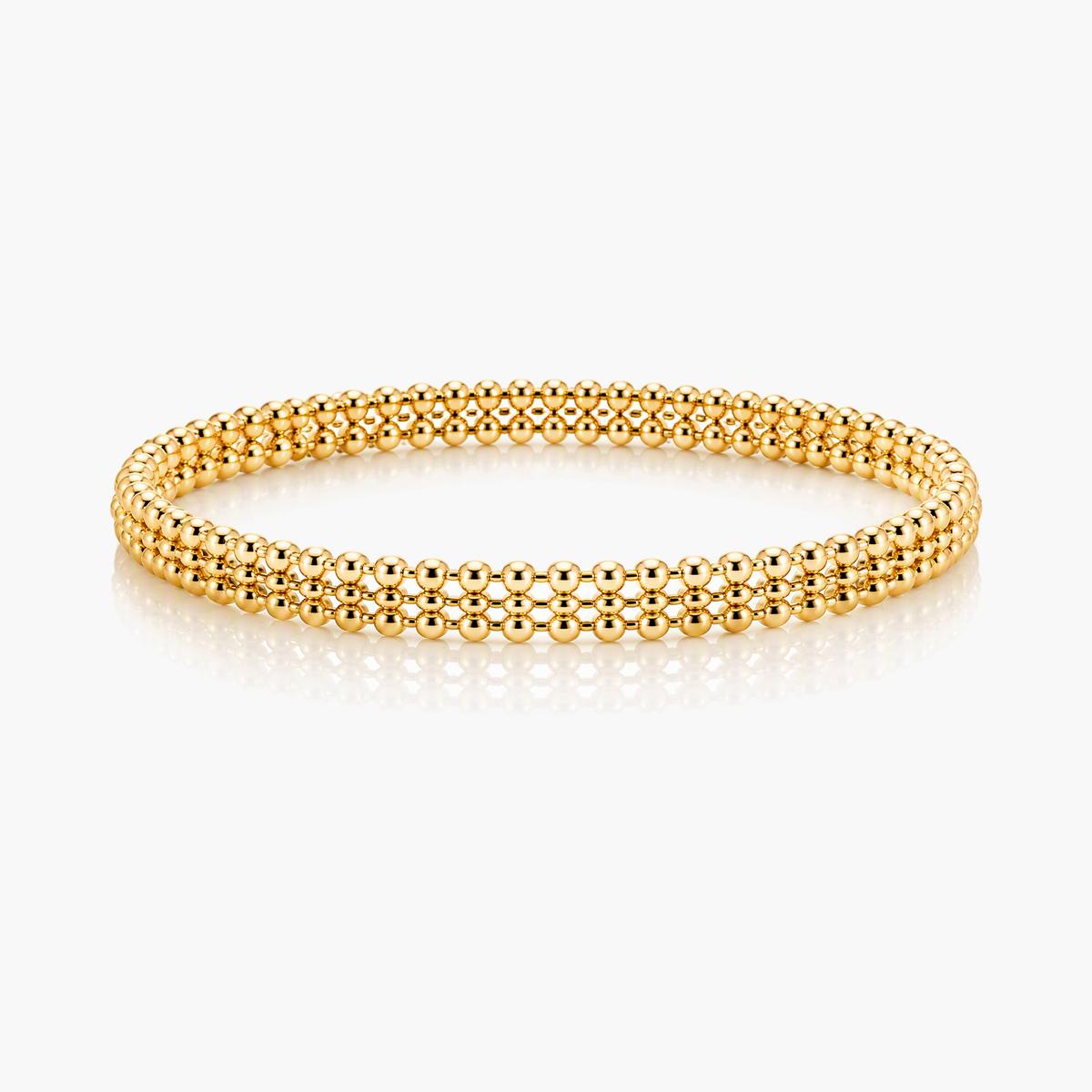 Dainty Multi-Row Bead Bracelet