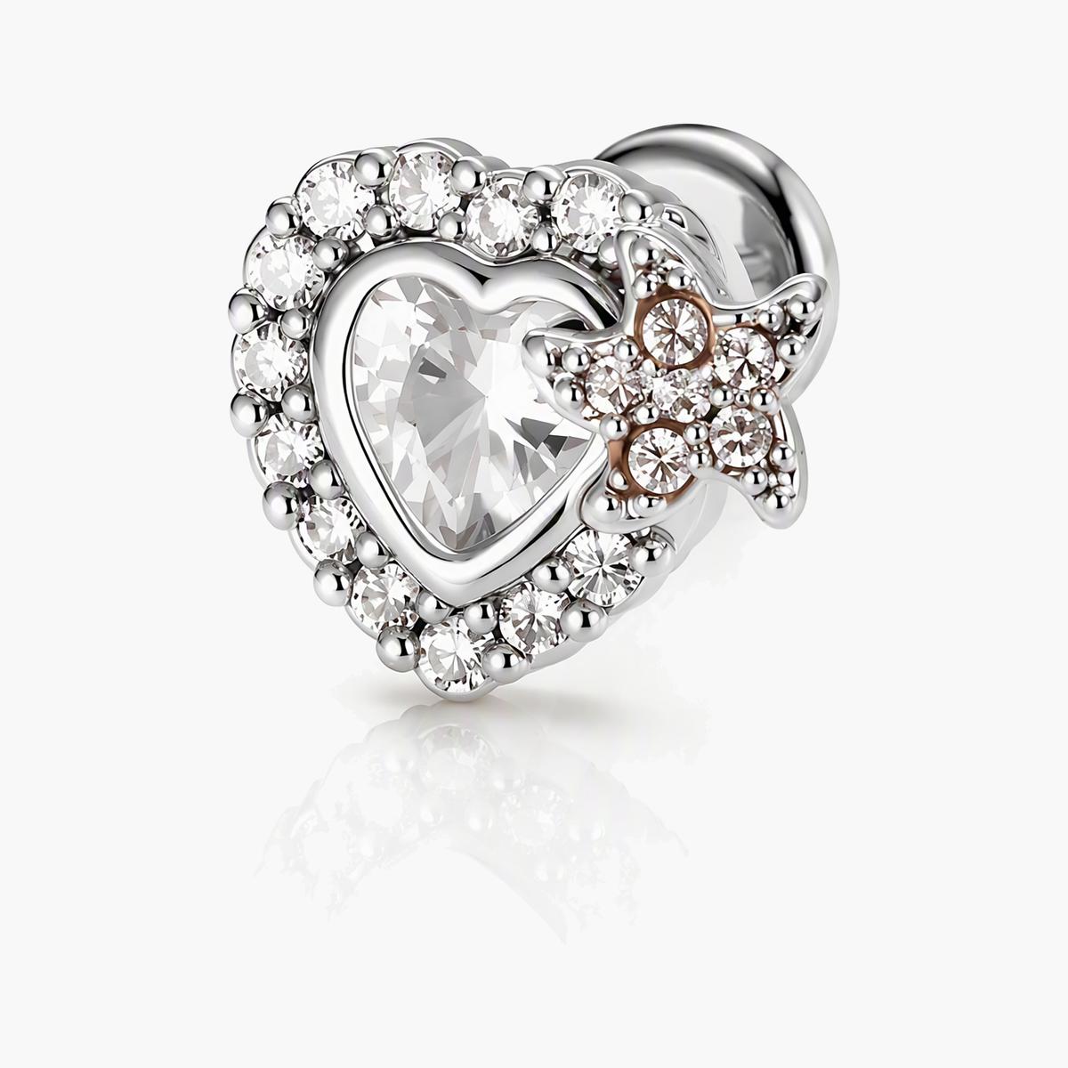 Cute Heart Stud Earrings