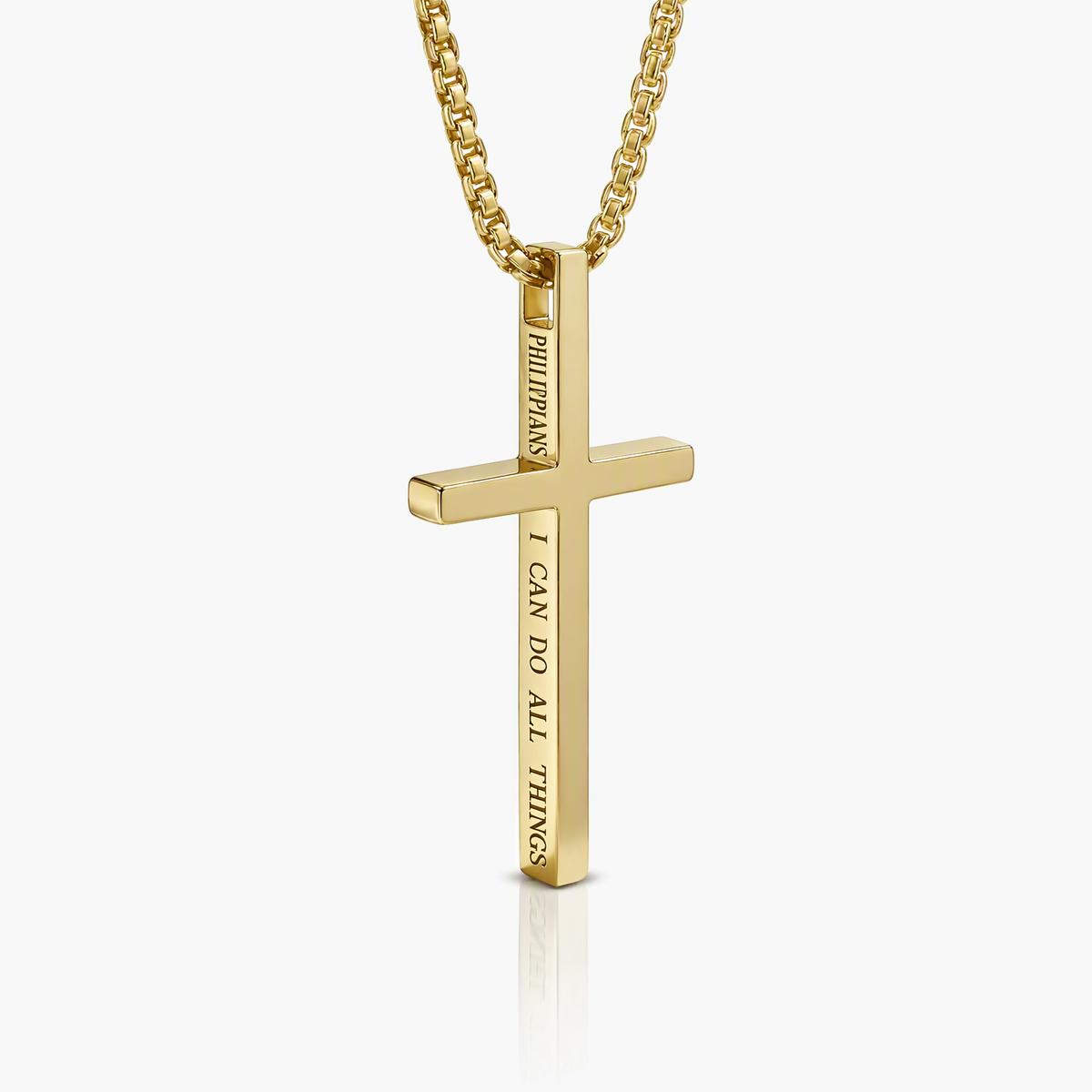 Minimalist Cross Pendant Necklace