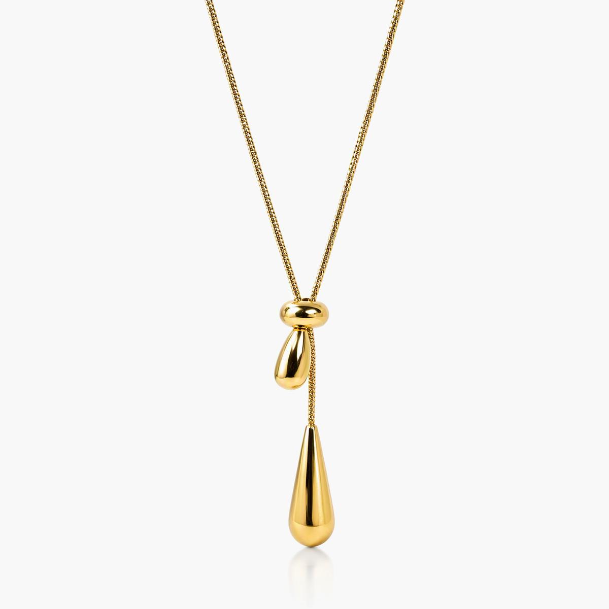 Dainty Teardrop Pendant Necklace