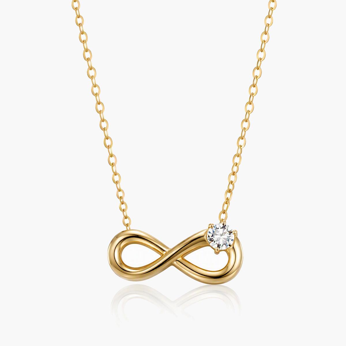 Dainty Infinity Pendant Necklace