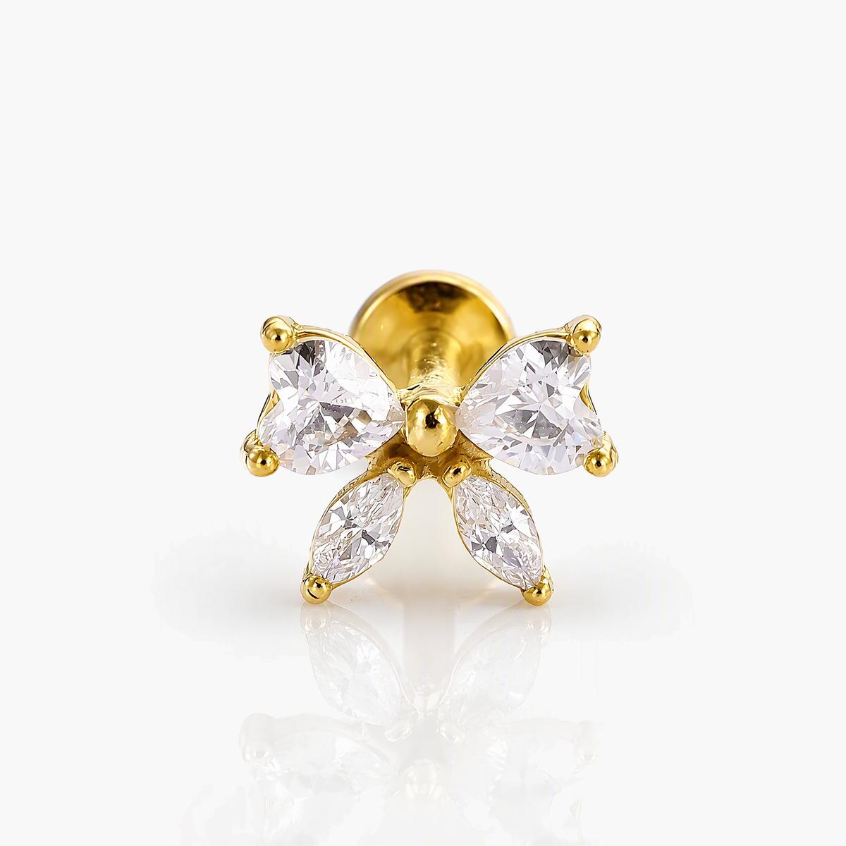 Cute Butterfly Charm Stud Earrings