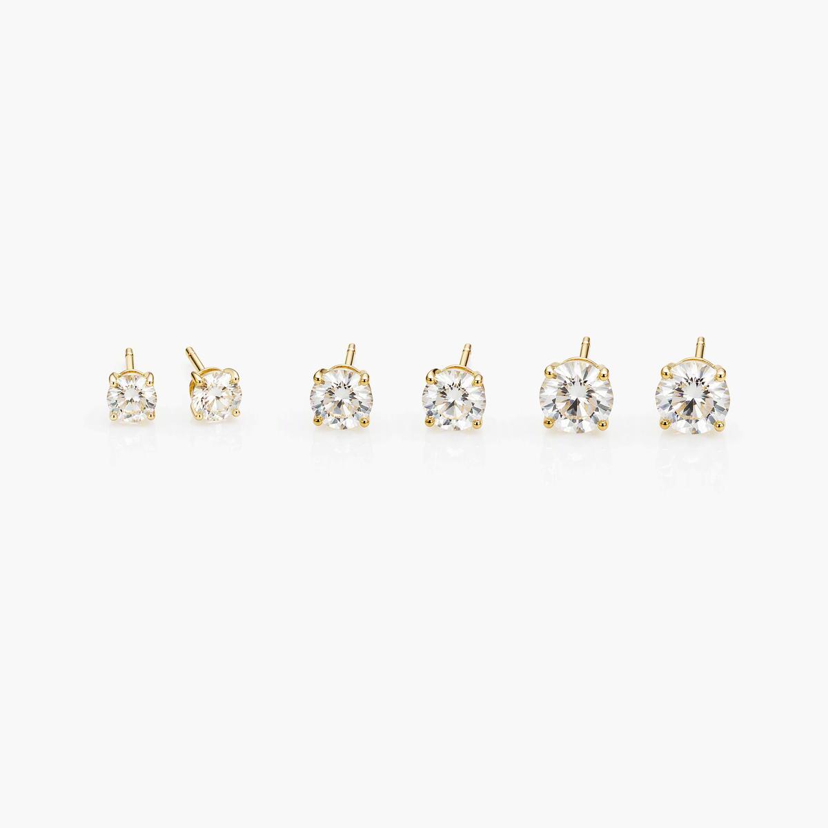 Dainty Mixed Motif Stud Earrings