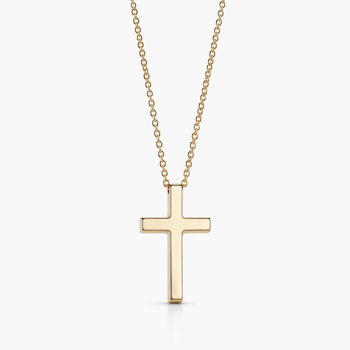 Minimalist Cross Pendant Necklace