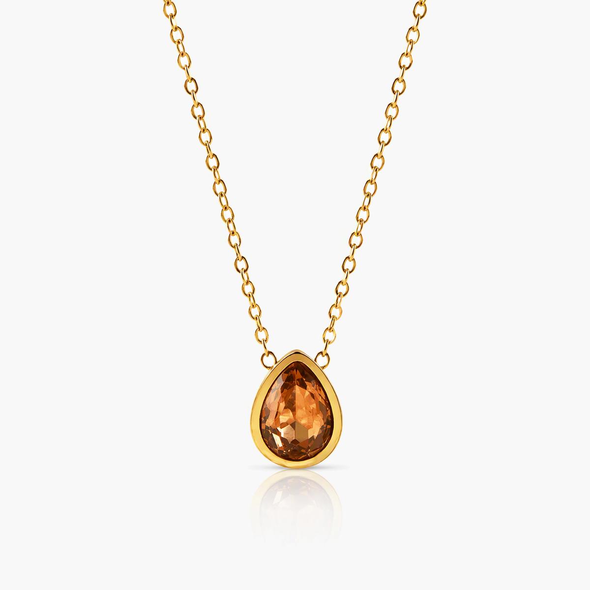 Dainty Teardrop Y-Necklace