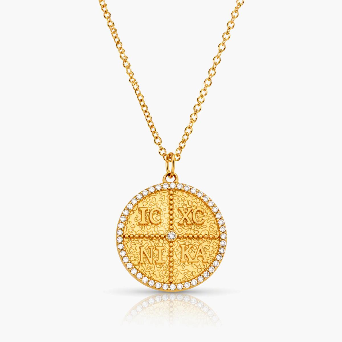 Vintage Coin Pendant Necklace