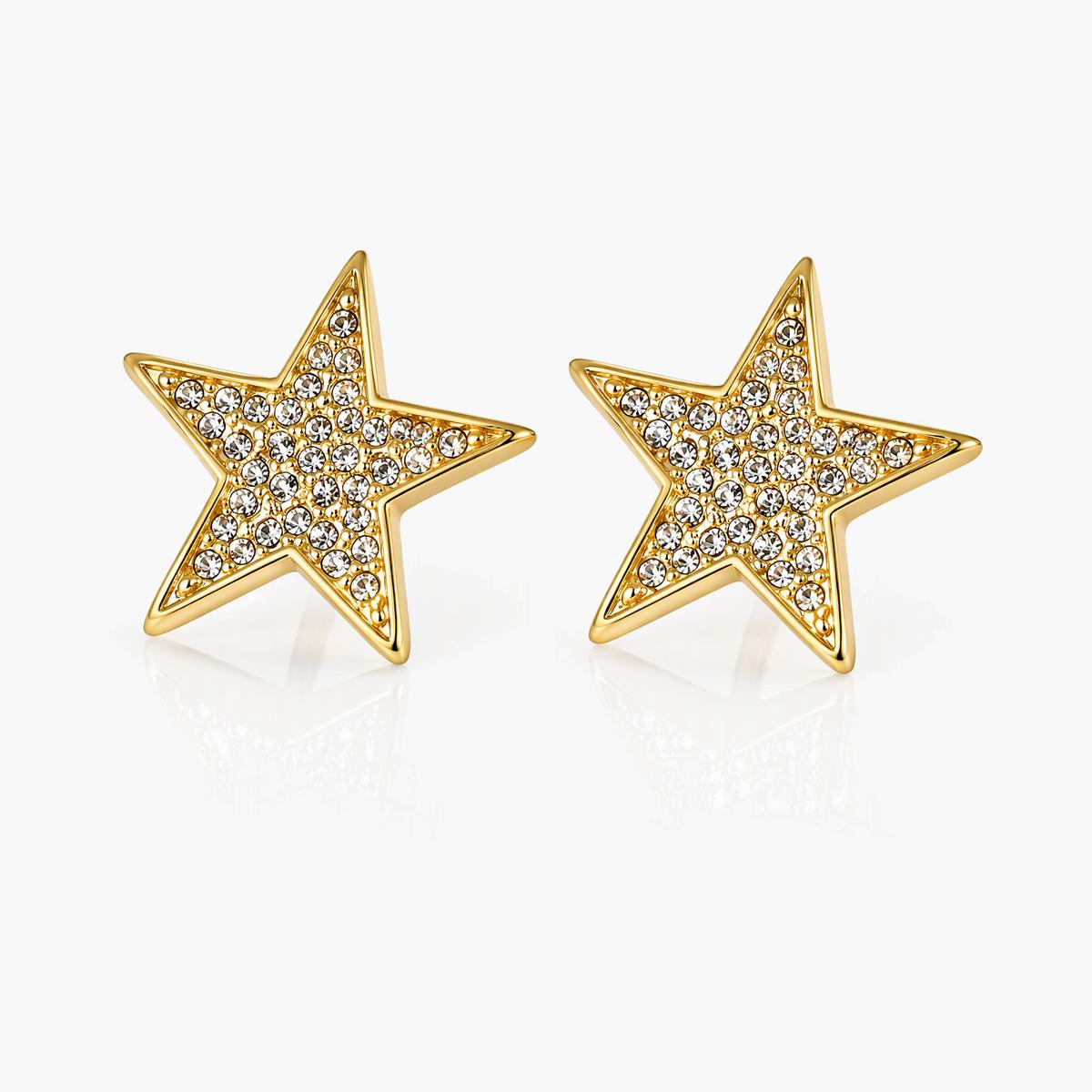Trendy Mixed Motif Stud Earrings
