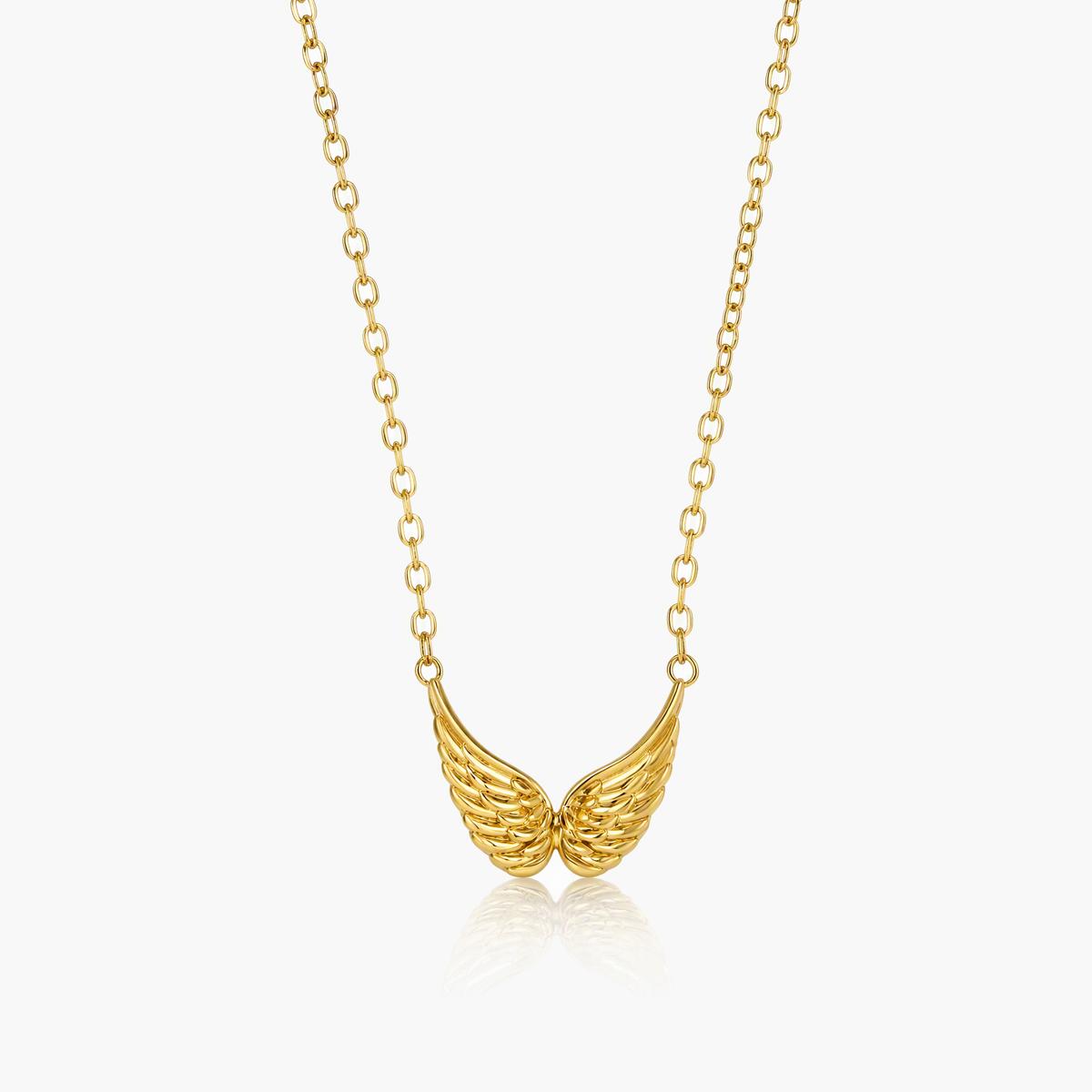 Dainty Wing Pendant Necklace