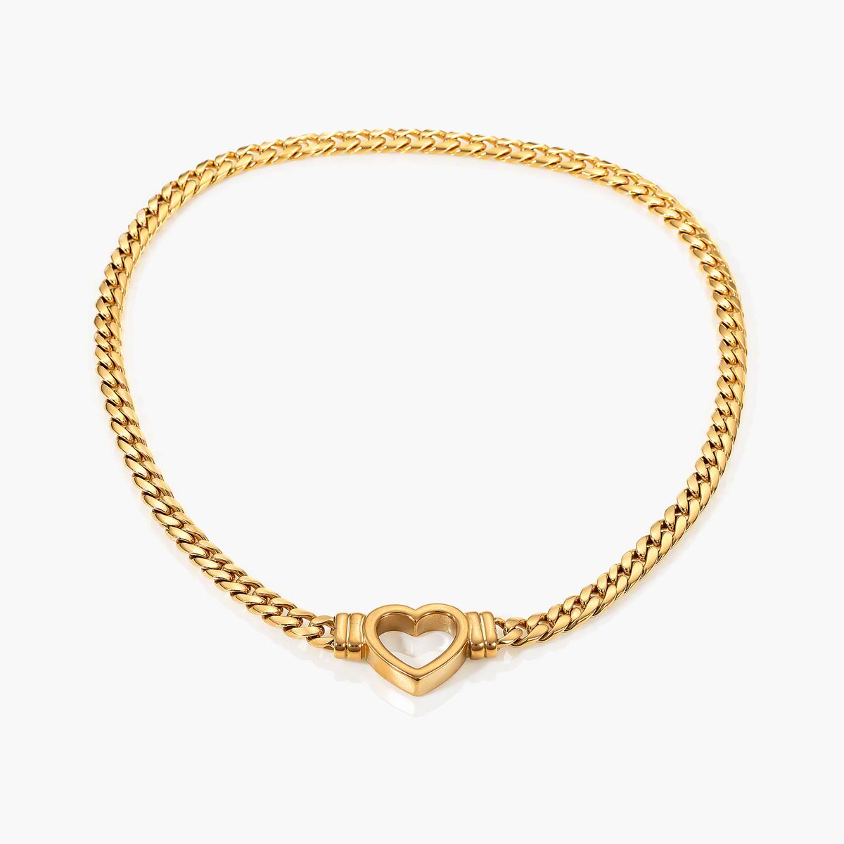 Twisted Rope Heart Bracelet