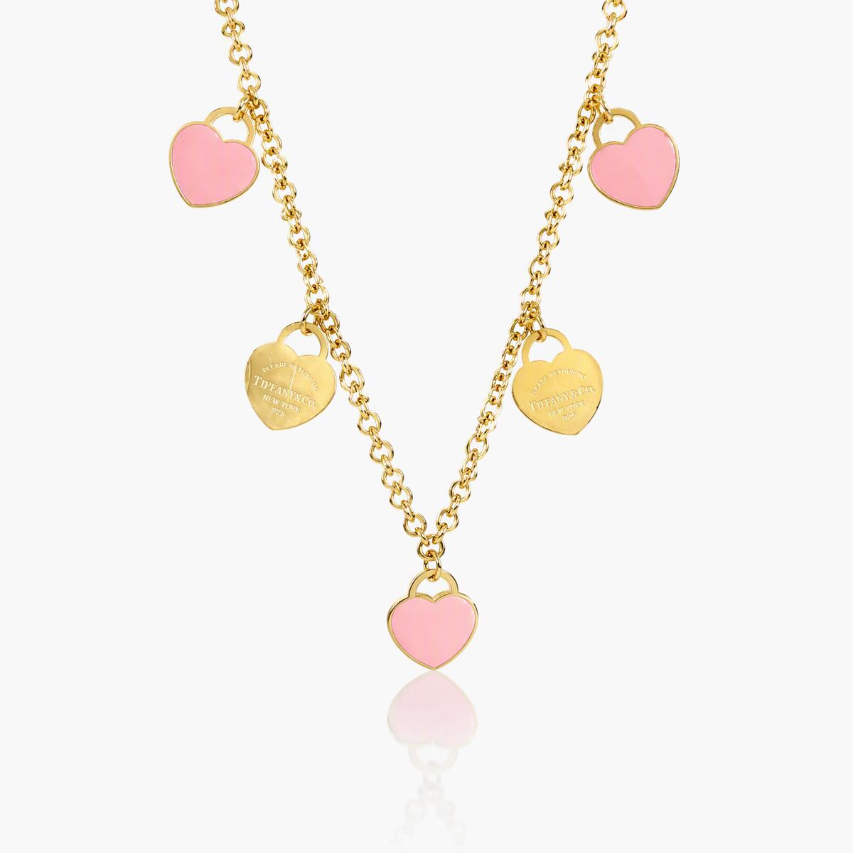Cute Heart Charm Necklace