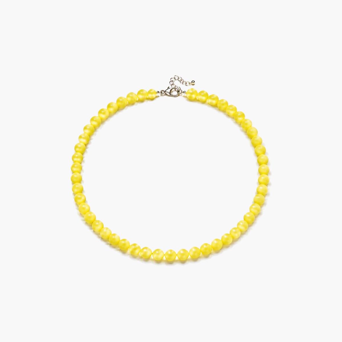 Trendy Round Bead Necklace