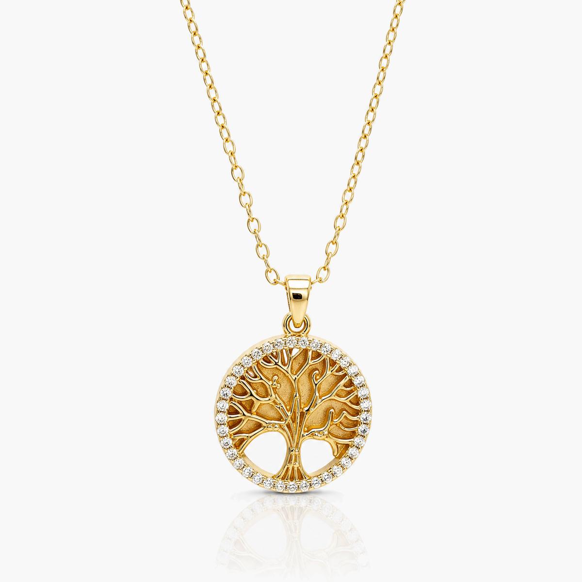 Elegant Tree of Life Pendant Necklace