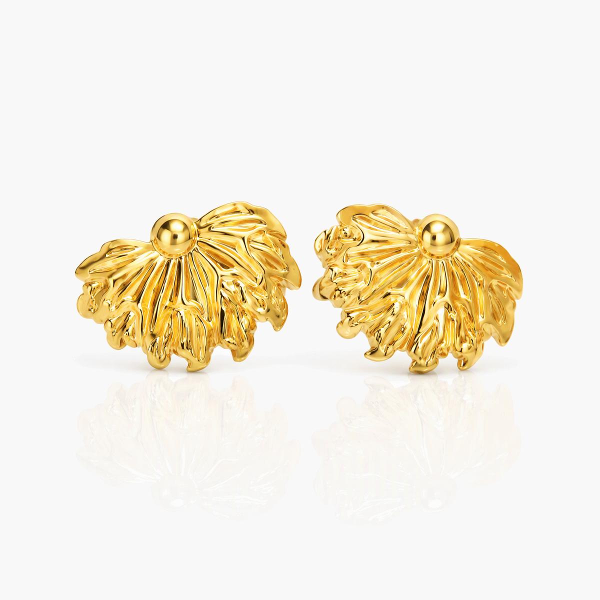 Vintage Assorted Motif Stud Earrings