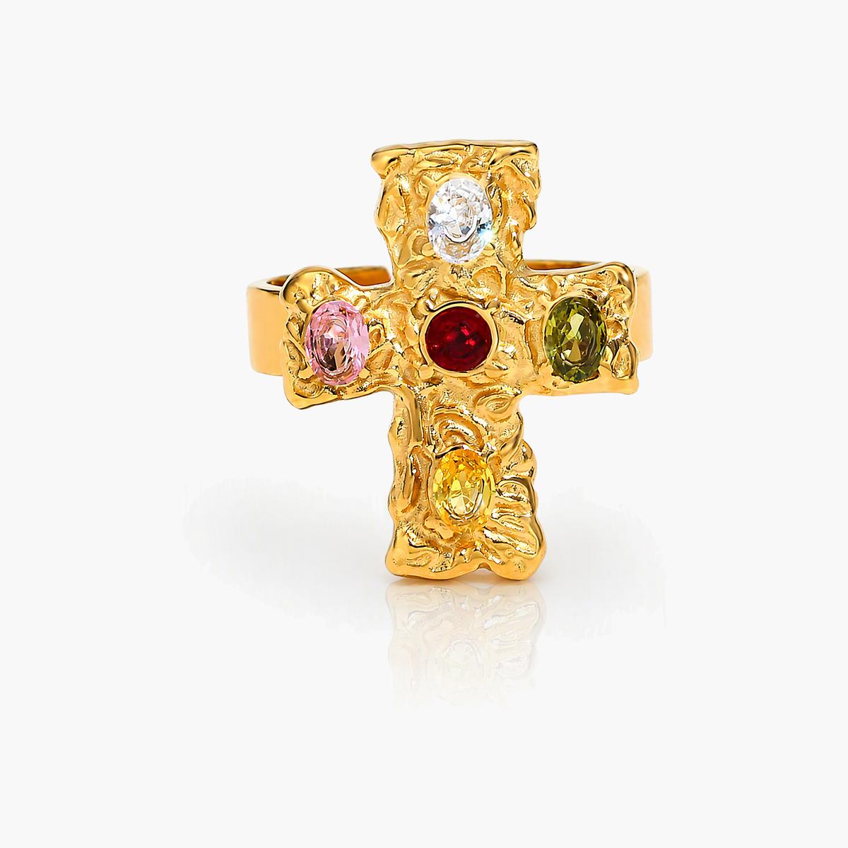 Vintage Cross Ring