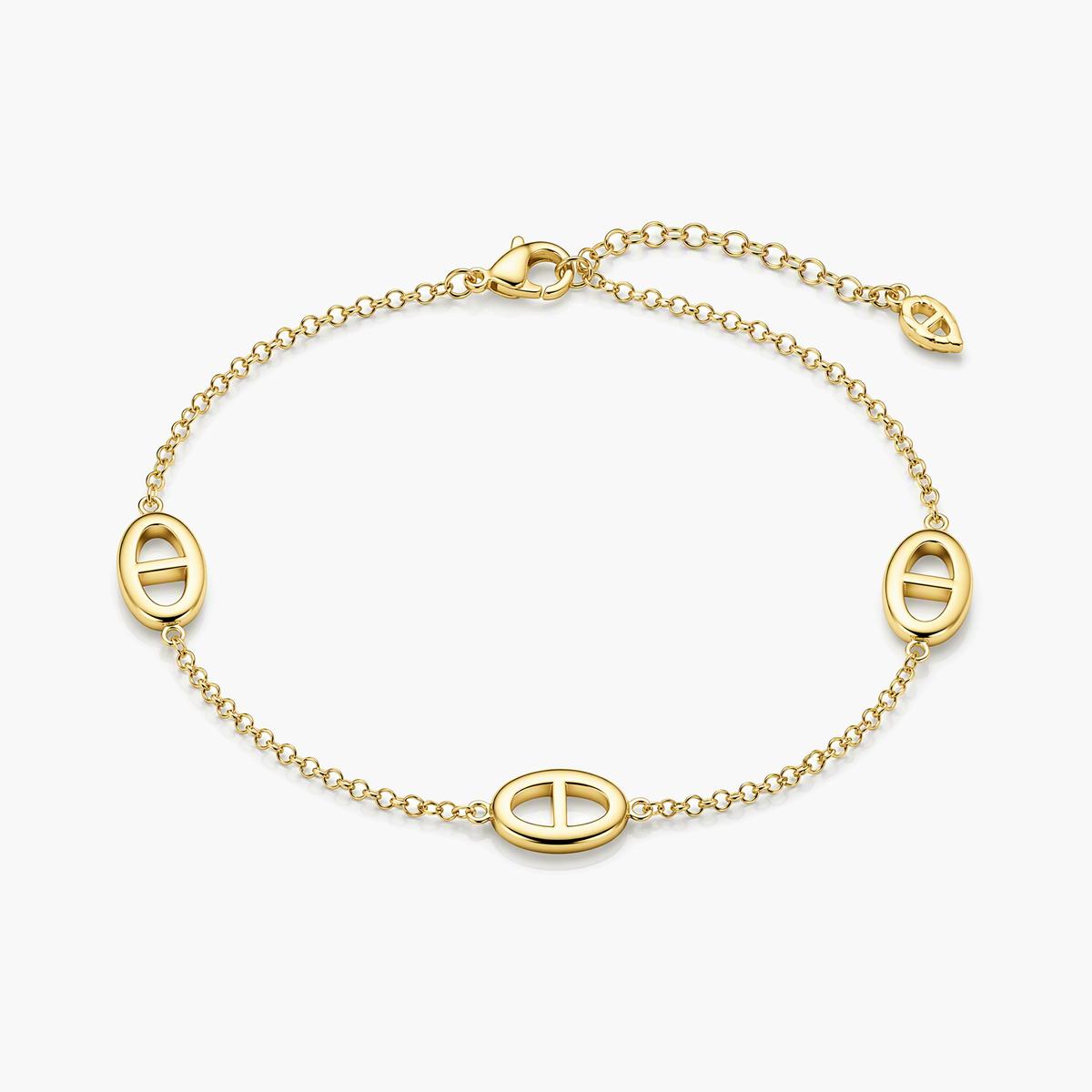 Dainty Oval Link Chain Bracelet