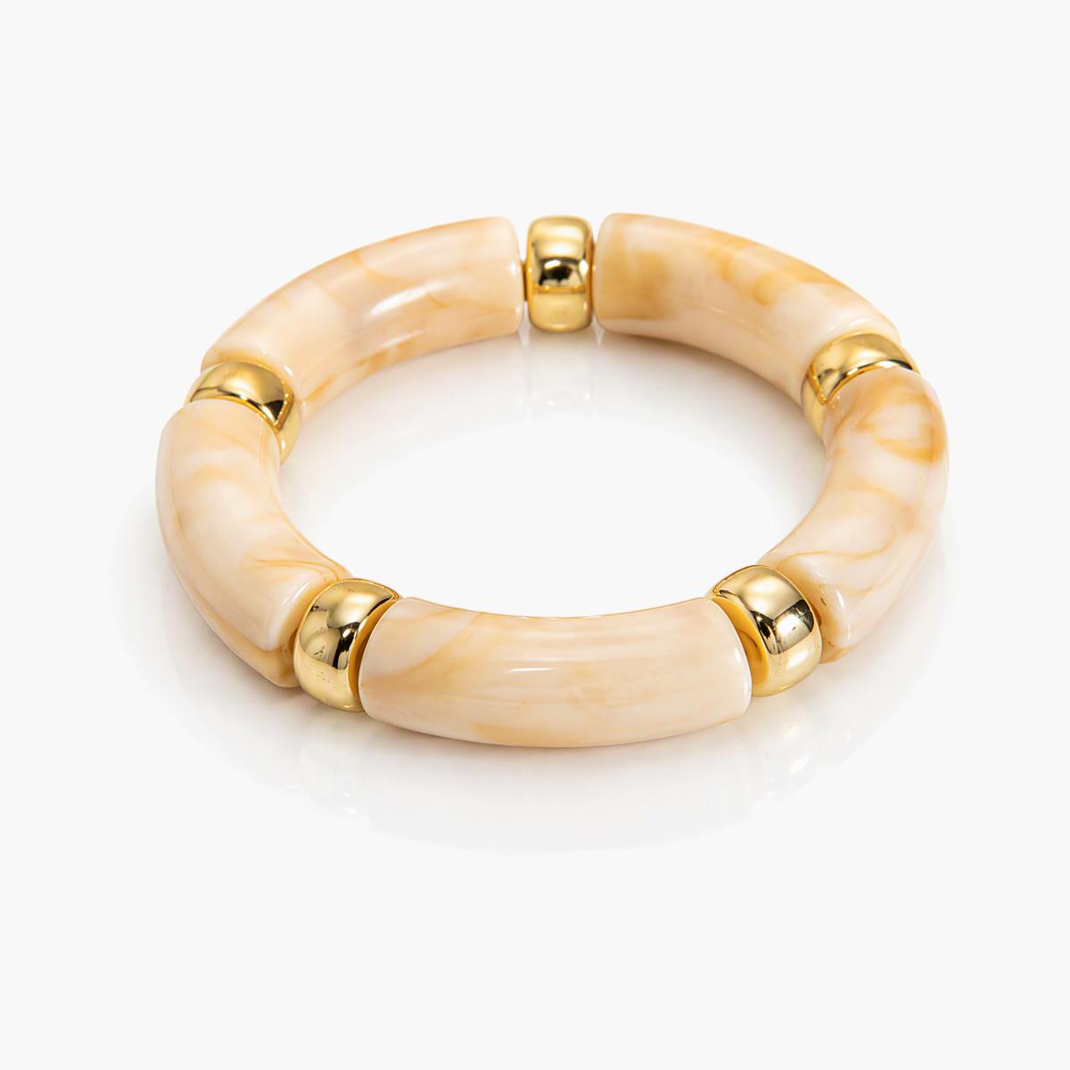 Vintage Bamboo Link Bangle