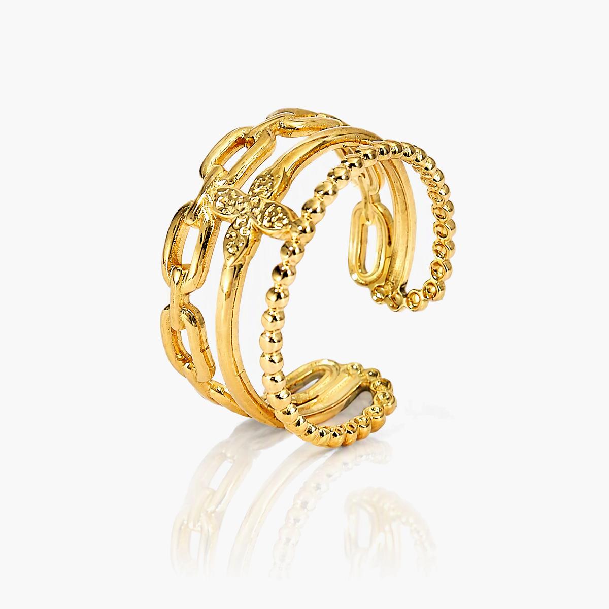 Trendy Star Crown Ring