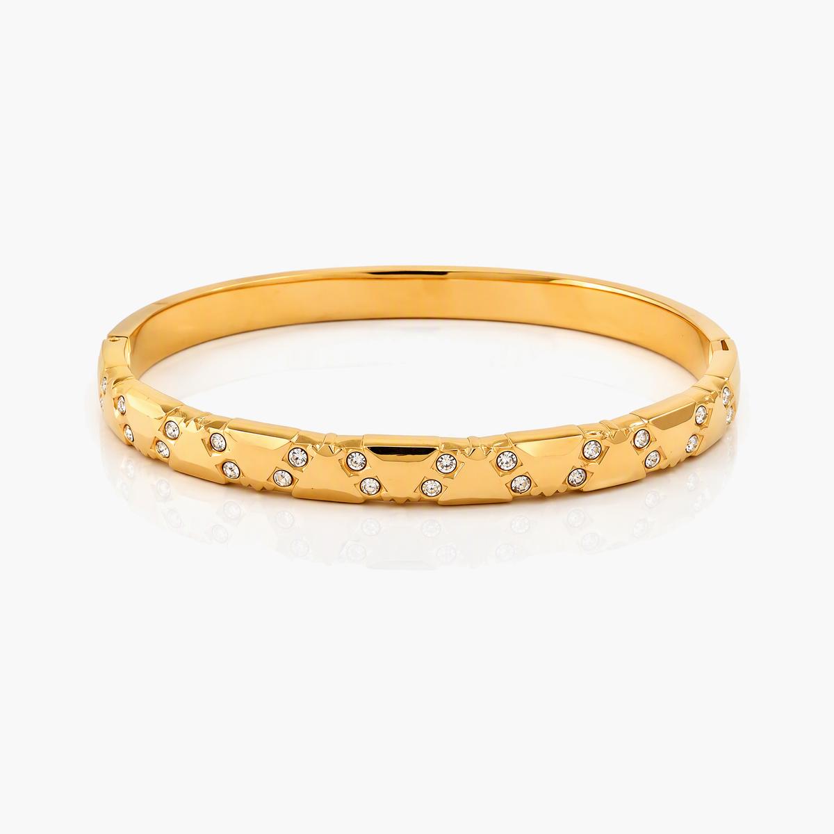 Flower Pattern Bangle