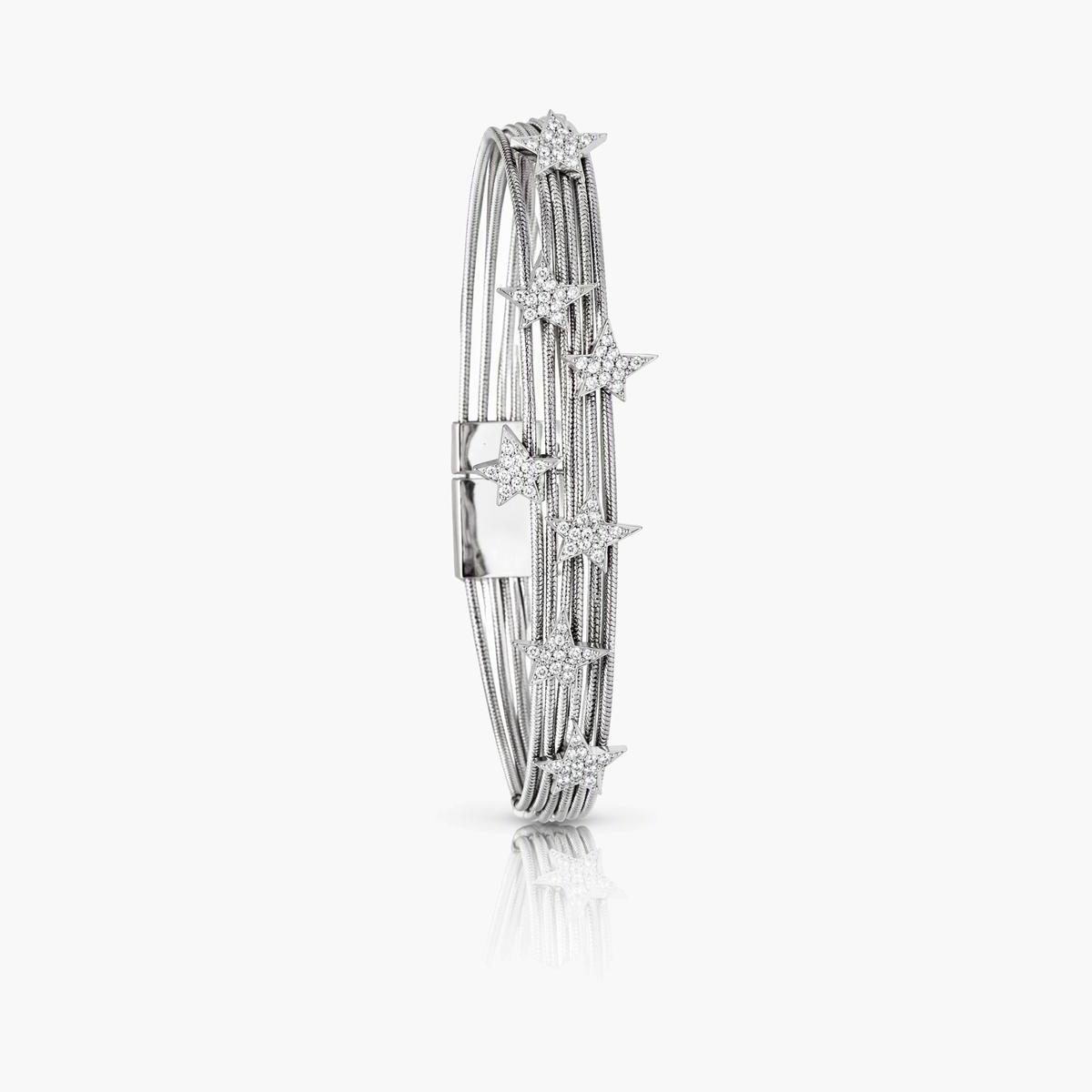 Dainty Star Snake Chain Bracelet