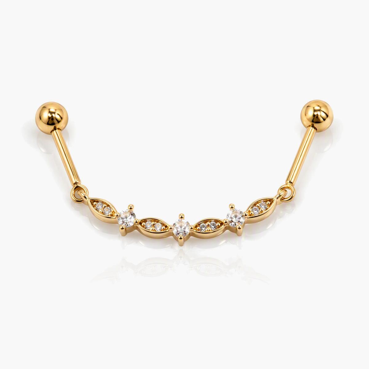 Dainty Leaf Branch Ear Cuff