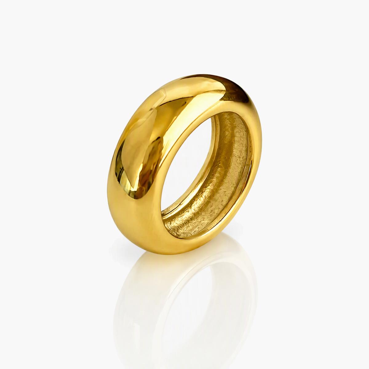 Chunky Domed Band Ring