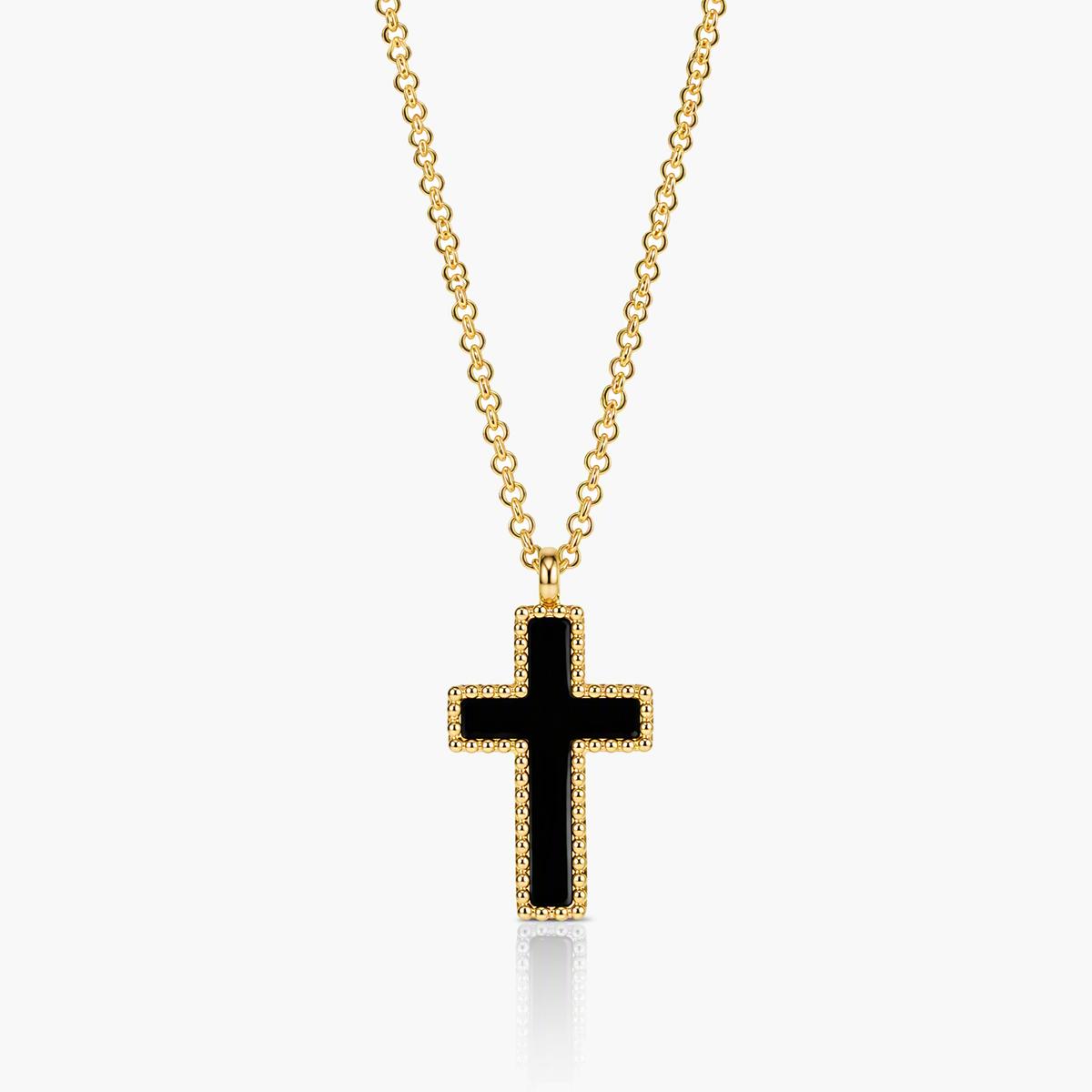 Minimalist Cross Pendant Necklace