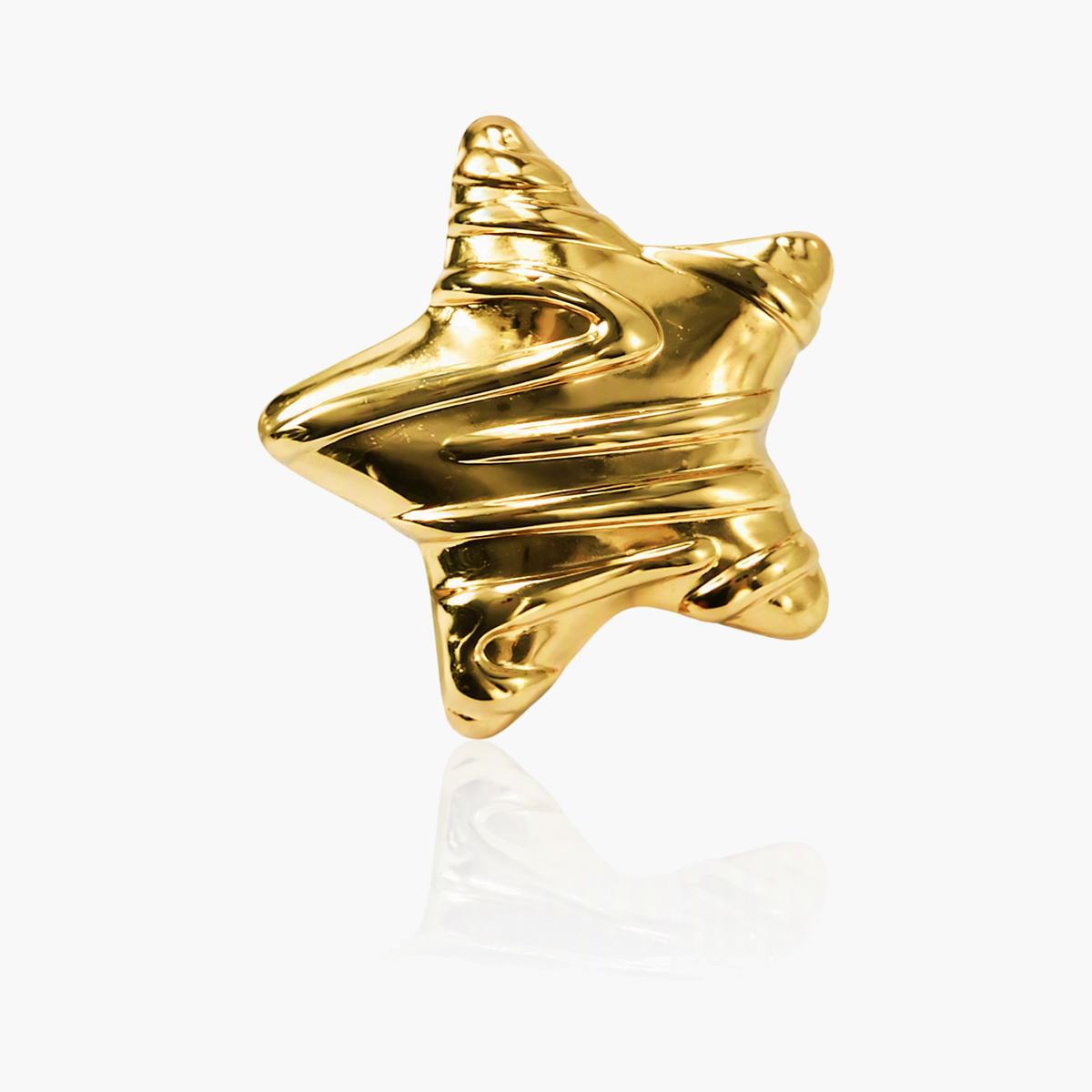 Twisted Star Stud Earrings