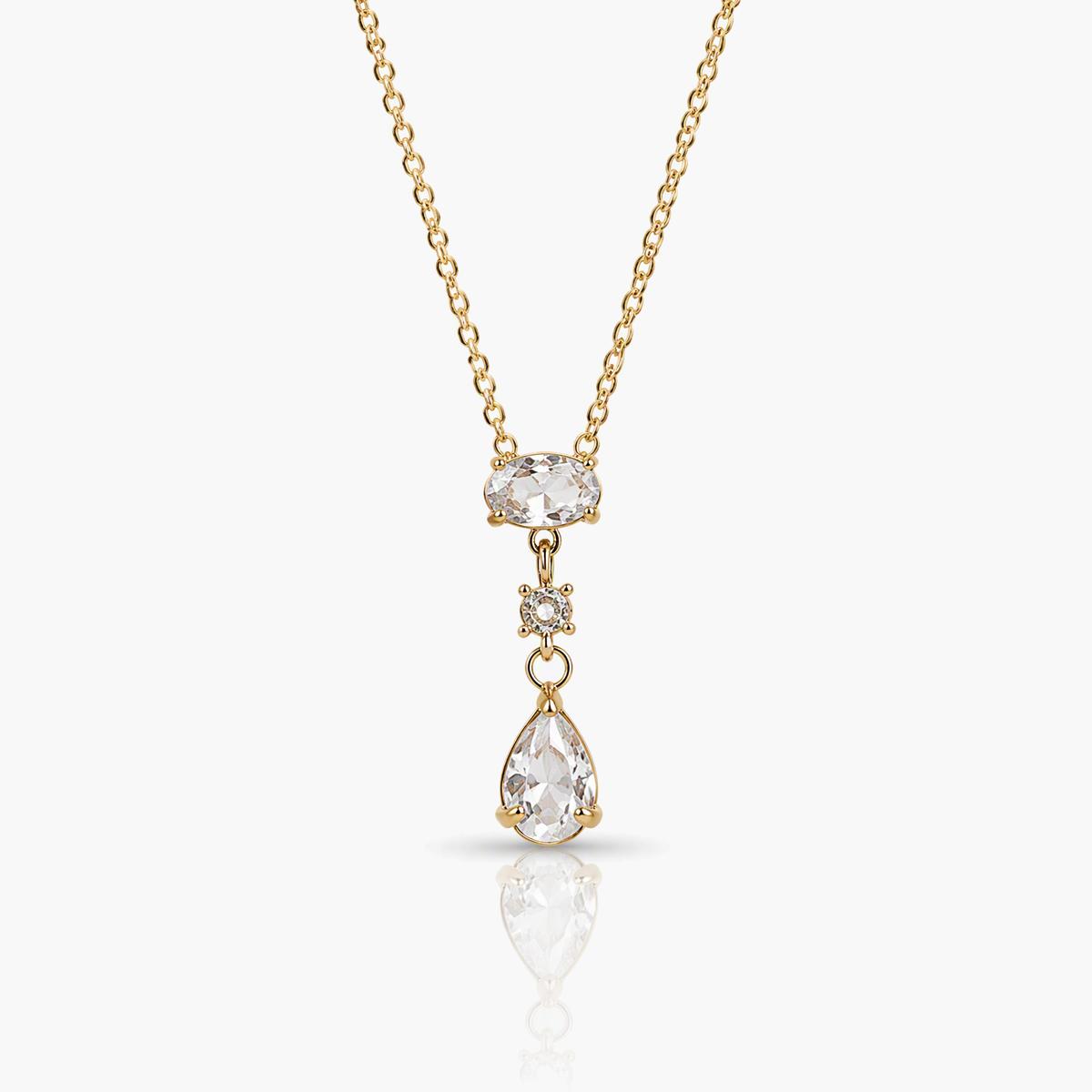 Dainty Teardrop Pendant Necklace