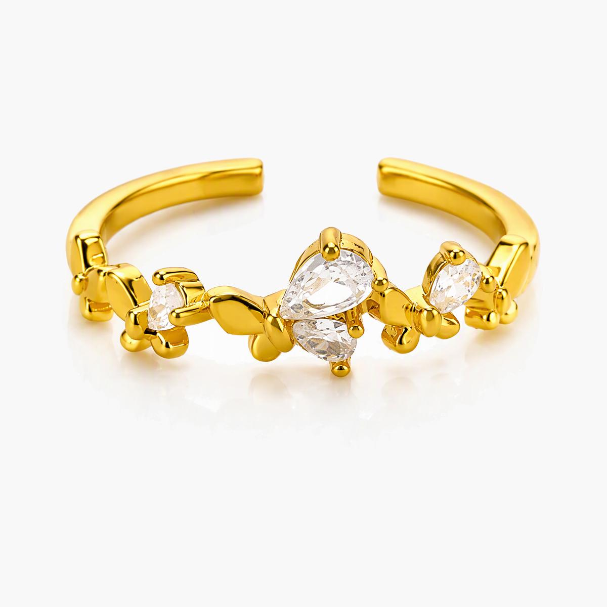 Dainty Bow Knot Ring
