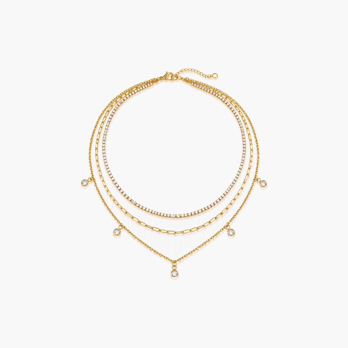 Dainty Multi-Layer Chain Necklace