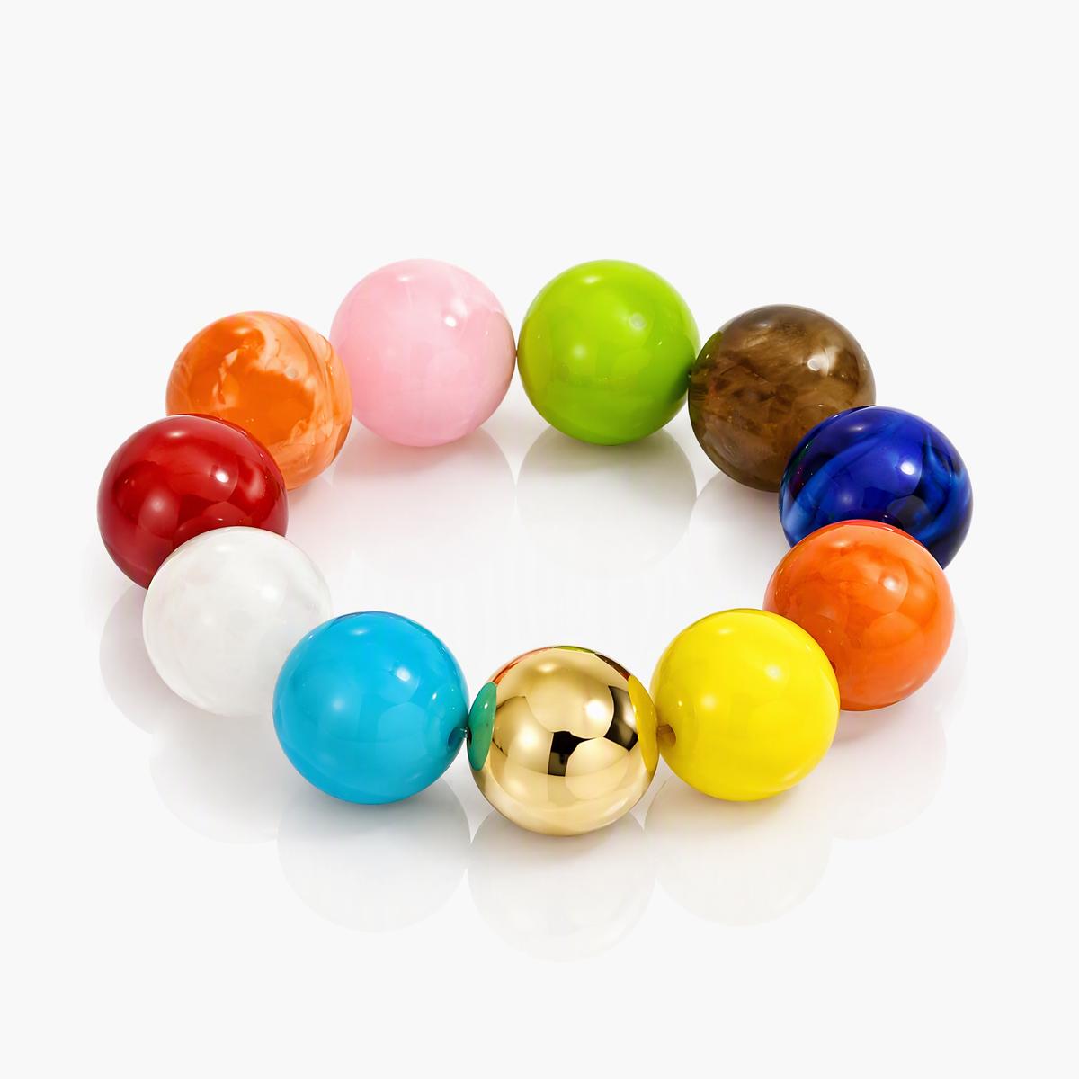 Boho Round Bead Bracelet