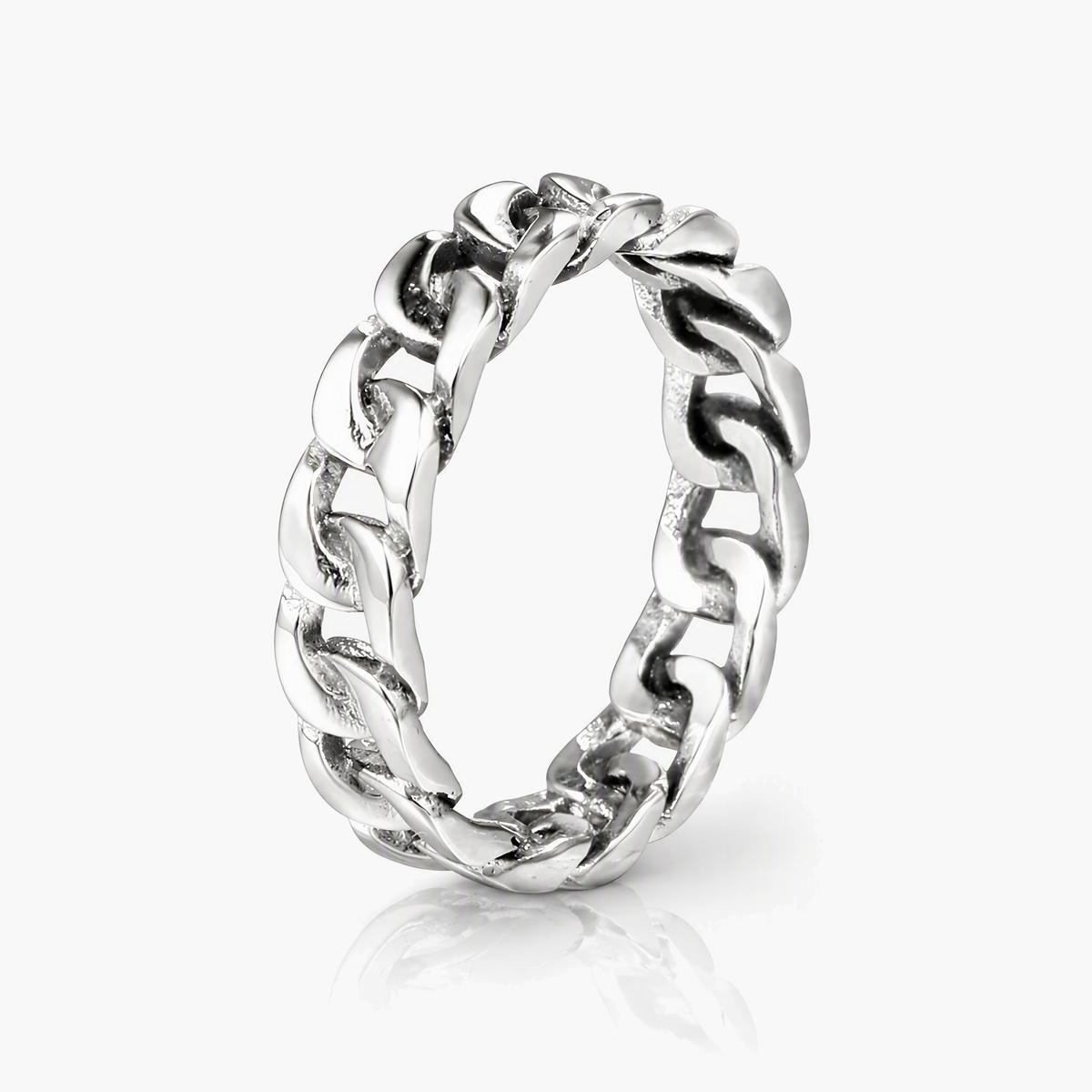 Chunky Curb Chain Ring