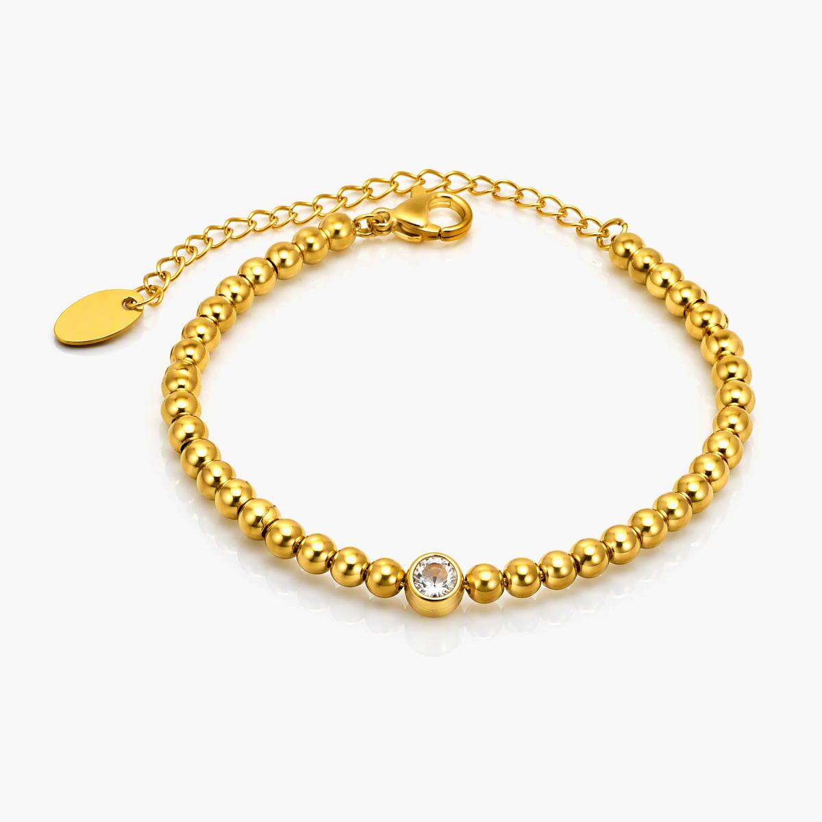 Trendy Star and Heart Charm Bracelet