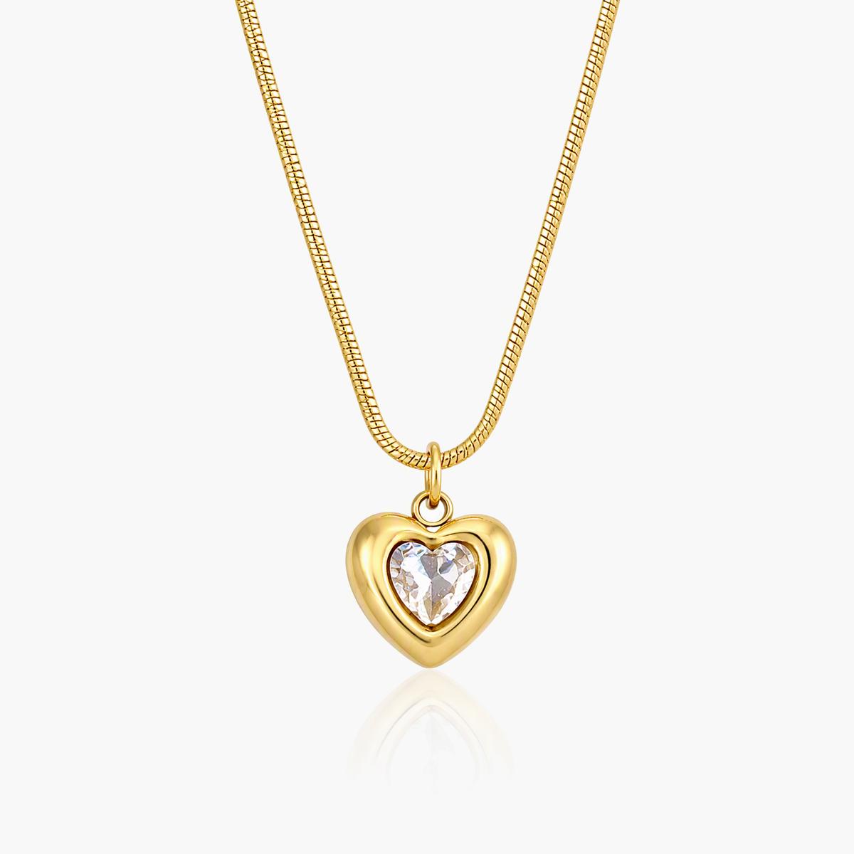 Dainty Heart Pendant Necklace
