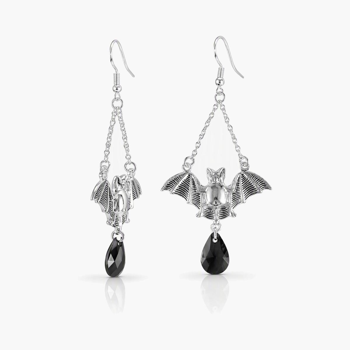 Cute Bat Drop Earrings