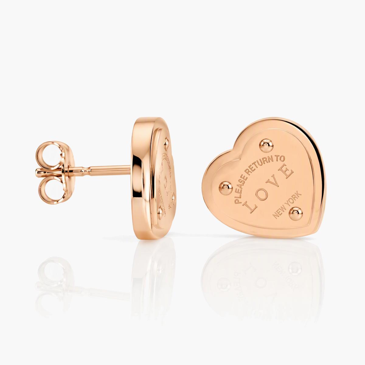Cute Bow Heart Drop Earrings