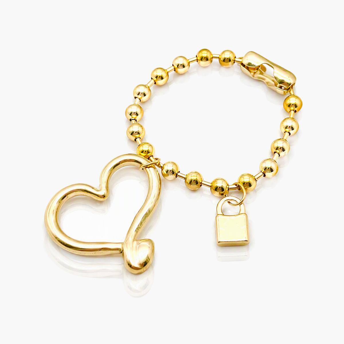 Cute Heart Charm Bracelet