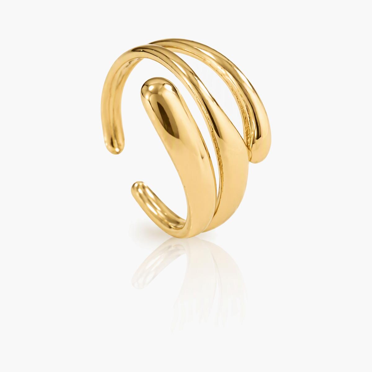 Minimalist Twisted Band Ring