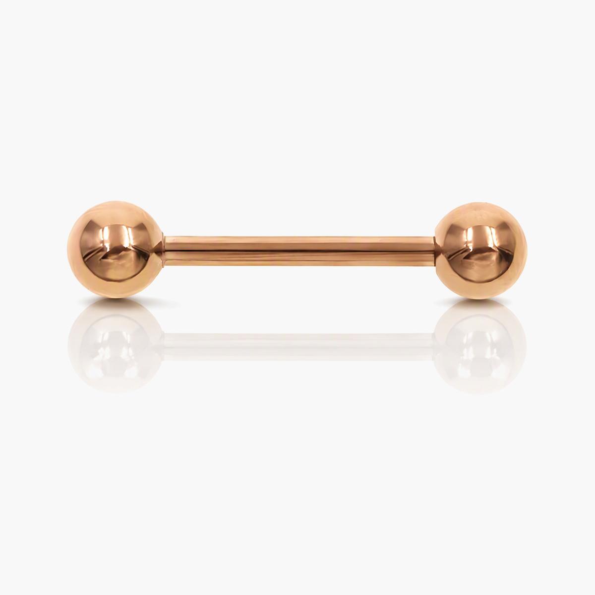 Dainty Paved Ball Barbell