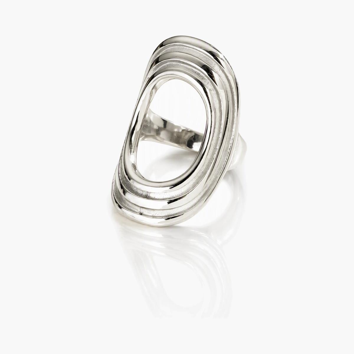 Trendy Multi-Shape Oval Ring